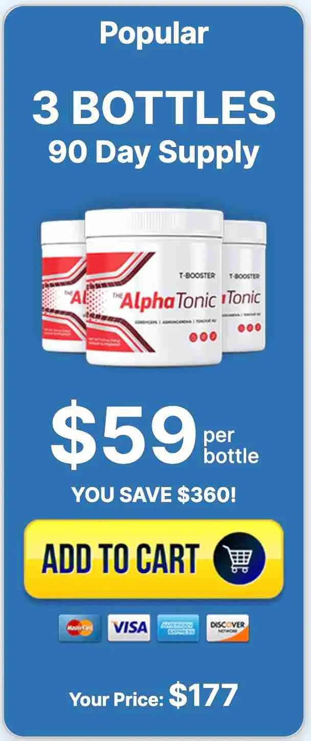 Alpha Tonic 3 bottles